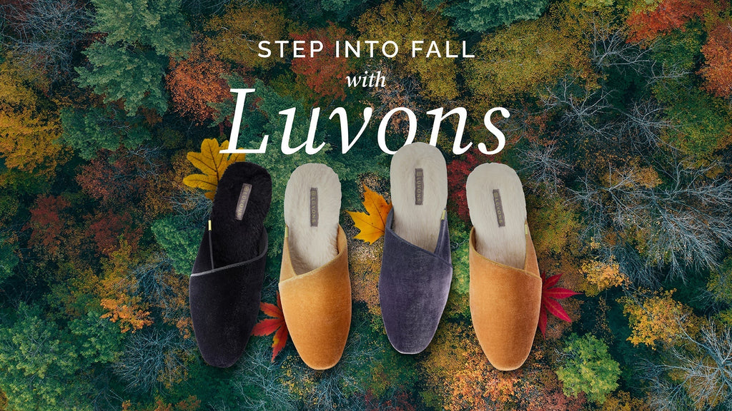 Luvons fall slipper collection – stylish, washable slippers for women